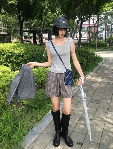 DOT STRAP SLEEVELESS